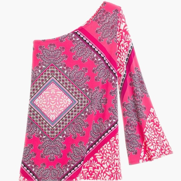 Chicos New with Tags One Shoulder Top Size 1 - Picture 6 of 9